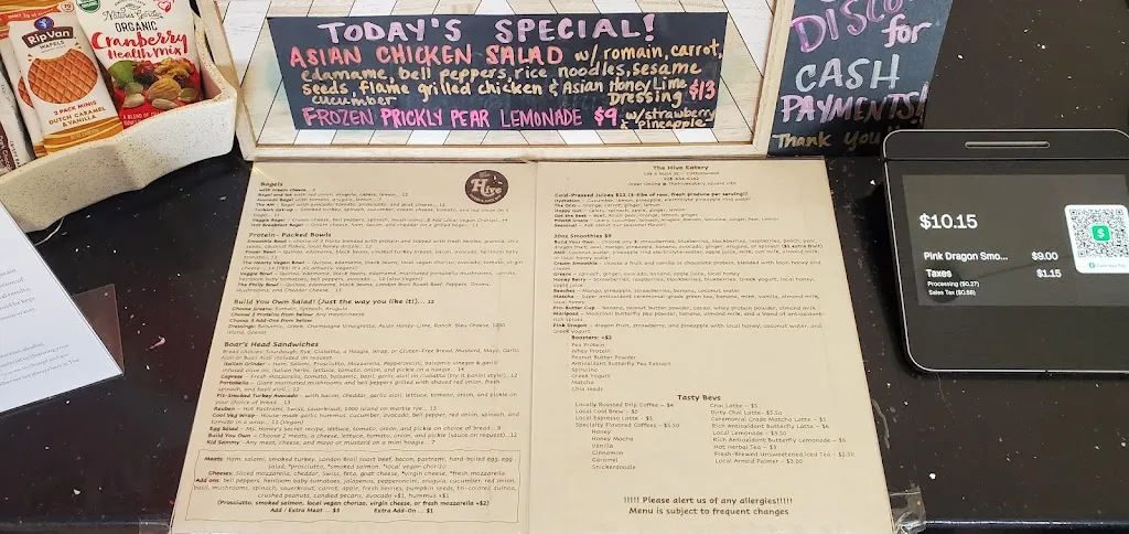 Menu_The Hive Eatery_Cottonwood, AZ_image_old_2