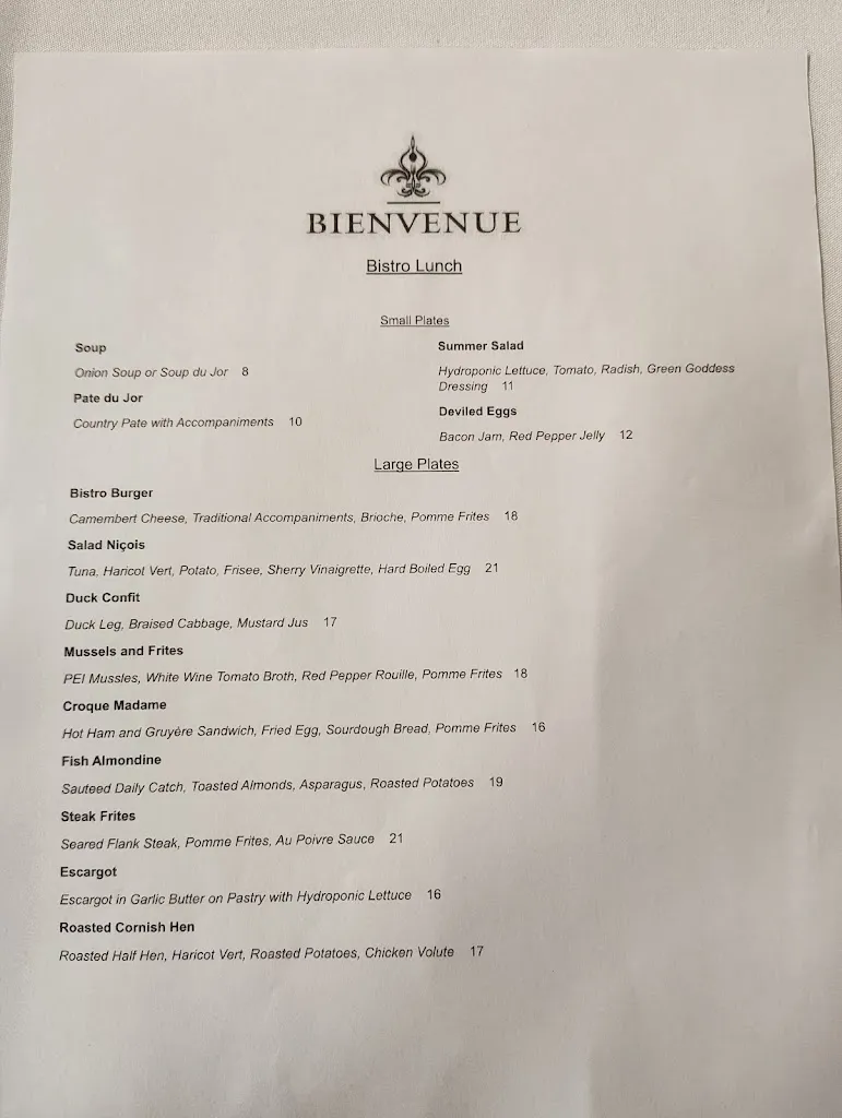 Menu_Bistro 16_Springdale, AR_image_old_2