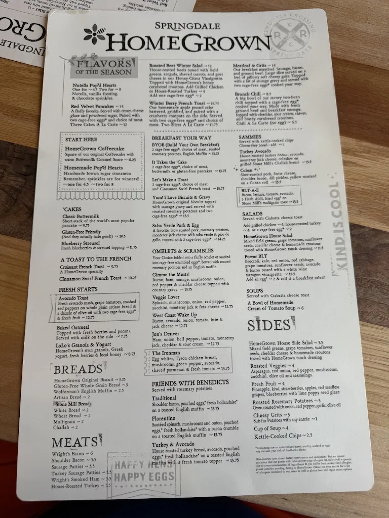 Menu_HomeGrown_Springdale, AR_image_old_3