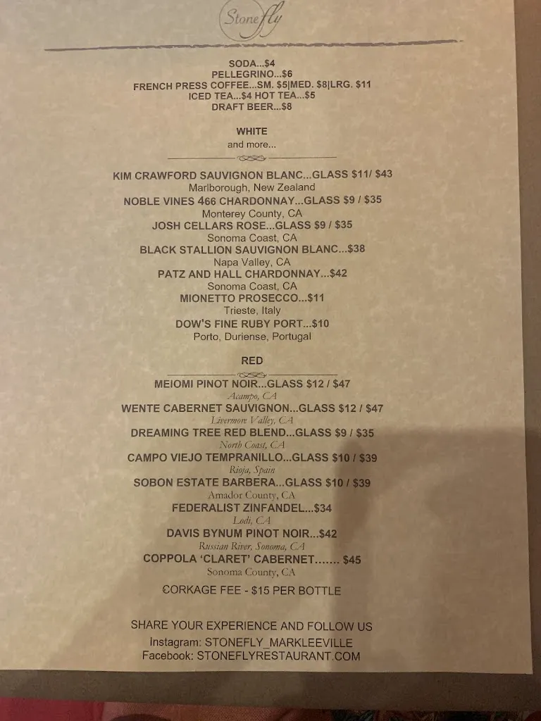 Menu_Stonefly_Markleeville, CA_image_old_2