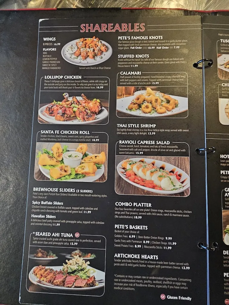 Menu_Pete's Arden Restaurant & Brewhouse_Sacramento, CA_image_old_3