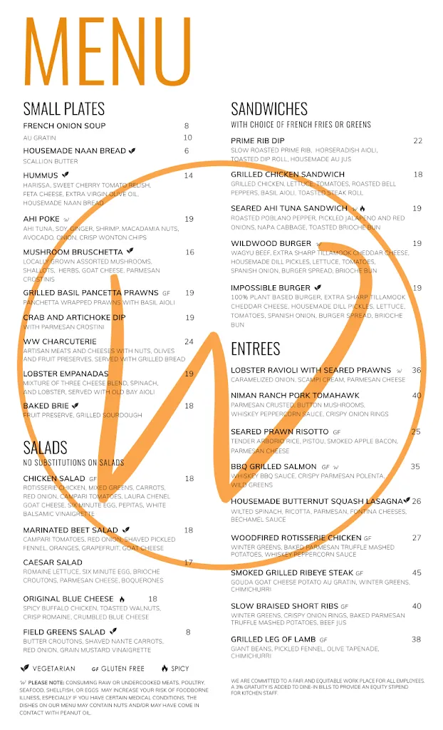 Menu_Wildwood Kitchen & Bar_Sacramento, CA_image_old_1