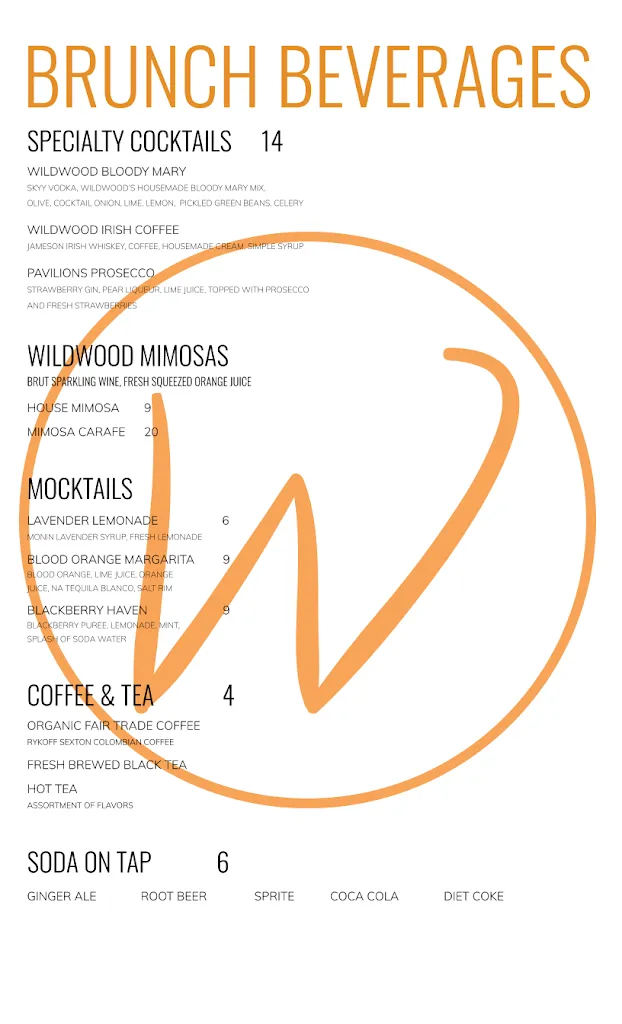Menu_Wildwood Kitchen & Bar_Sacramento, CA_image_old_3
