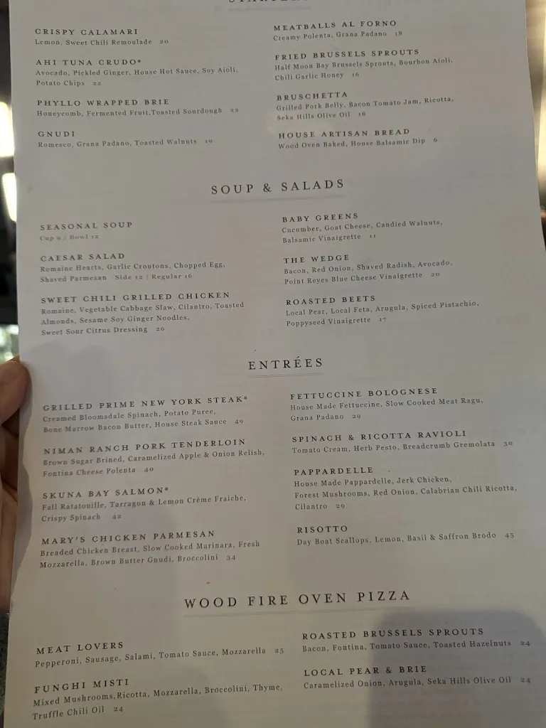 Menu_Zinfandel Grille_Sacramento, CA_image_old_1