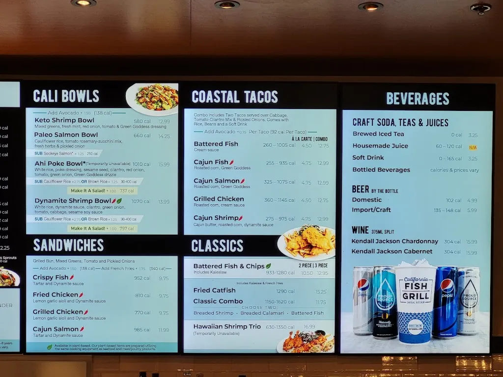 Menu_California Fish Grill_Sacramento, CA_image_old_3