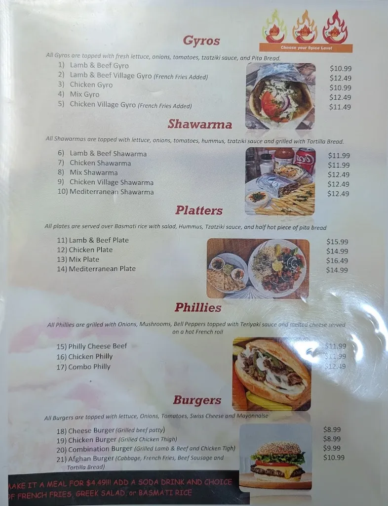 Menu_Cafe Europa (Greek Mediterranean)_Sacramento, CA_image_old_1