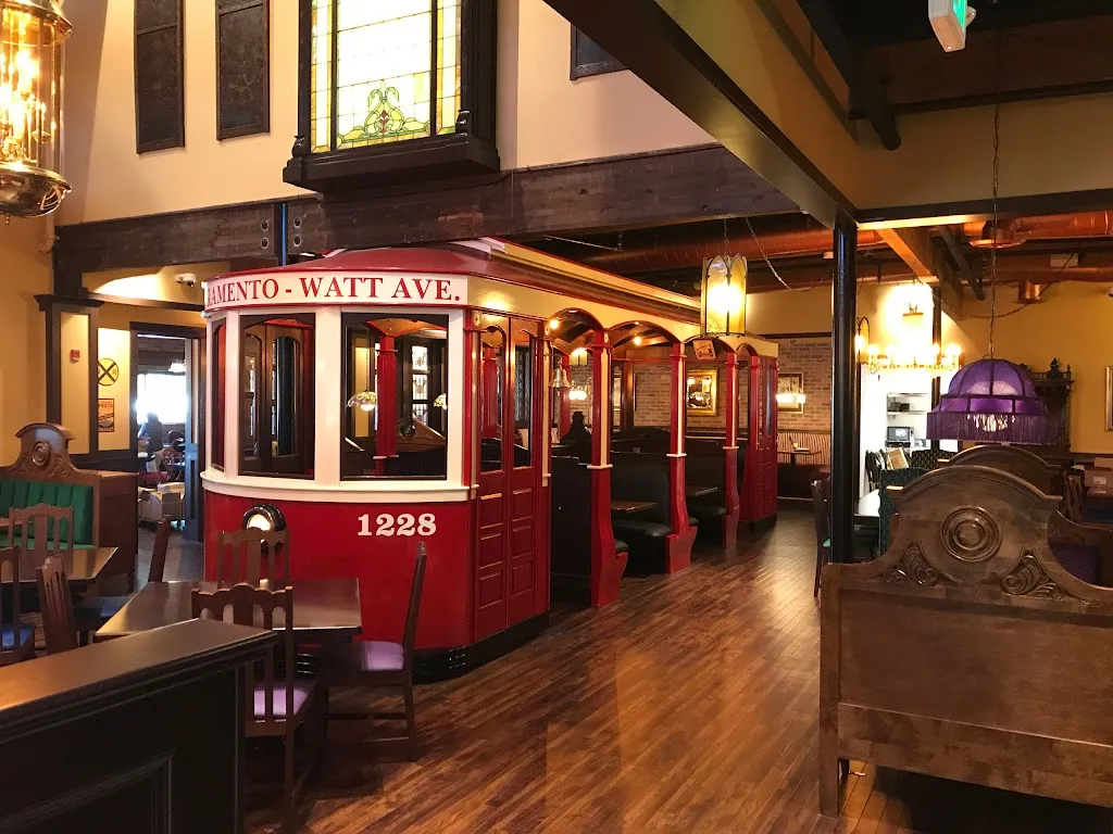 The Old Spaghetti Factory restaurant in Sacramento, CA