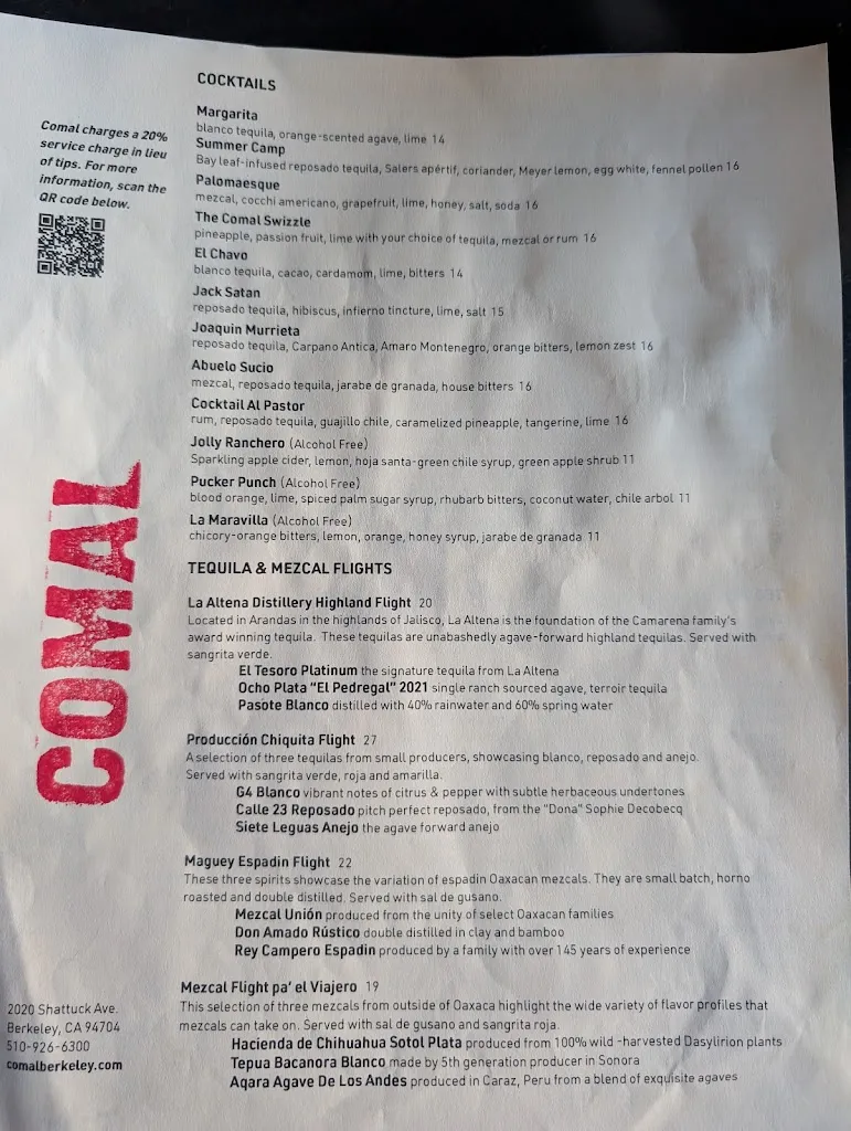 Menu_Comal_Berkeley, CA_image_old_2