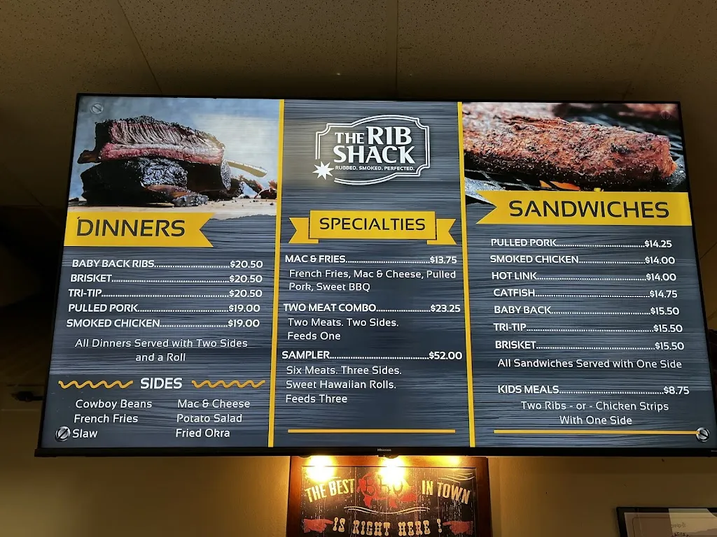 Menu_The Ribshack Que_Fallbrook, CA_image_old_2