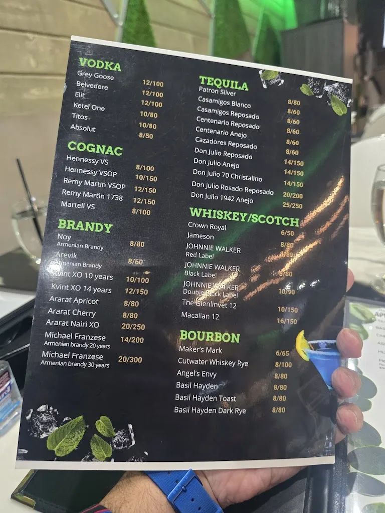 Menu_Yerevan Bar and Restaurant_Carmichael, CA_image_old_3