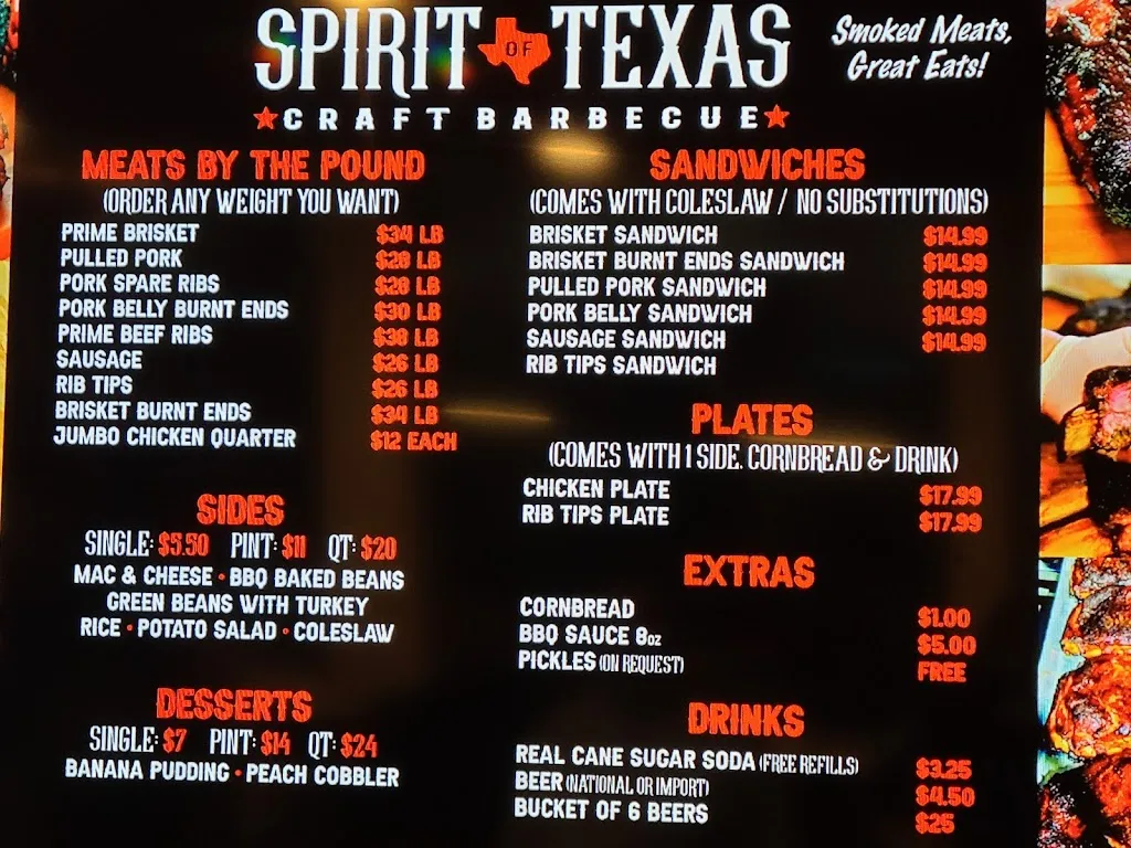 Menu_Spirit of Texas Craft BBQ_Covina, CA_image_old_1