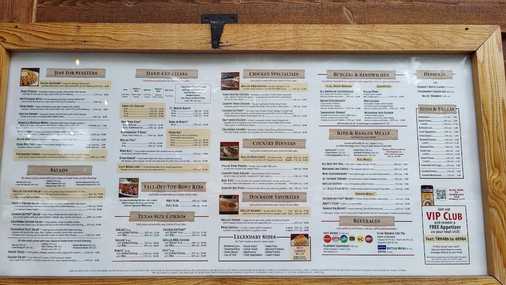 Menu_Texas Roadhouse_Citrus Heights, CA_image_old_3