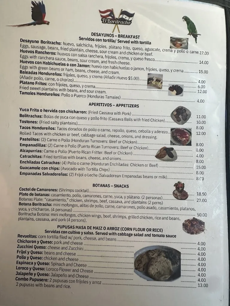 Menu_El Boritracho_Citrus Heights, CA_image_old_3