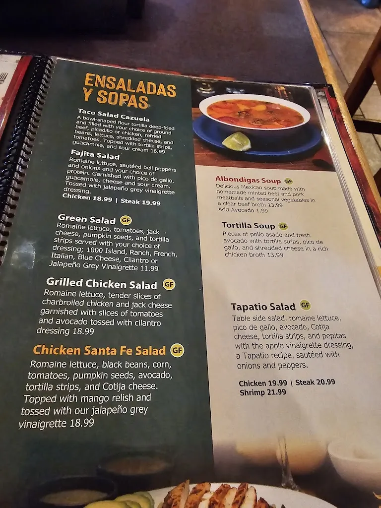 Menu_El Tapatio Mexican Restaurant_Citrus Heights, CA_image_old_2