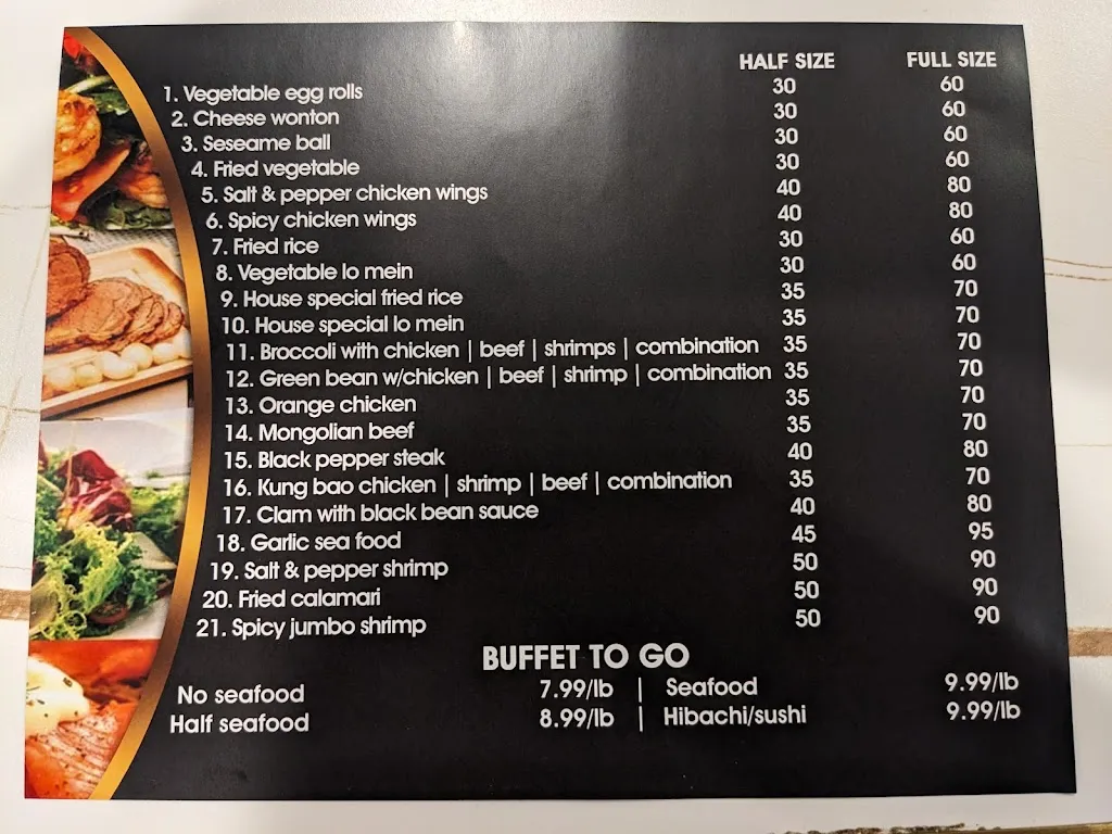 Menu_Hibachi Buffet, Sushi & Grill_Citrus Heights, CA_image_old_3