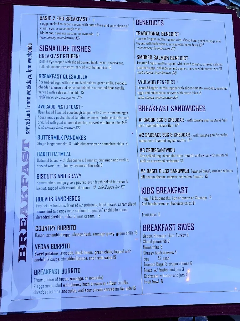 Menu_Old Town Red Rooster Cafe_Cottonwood, AZ_image_old_1