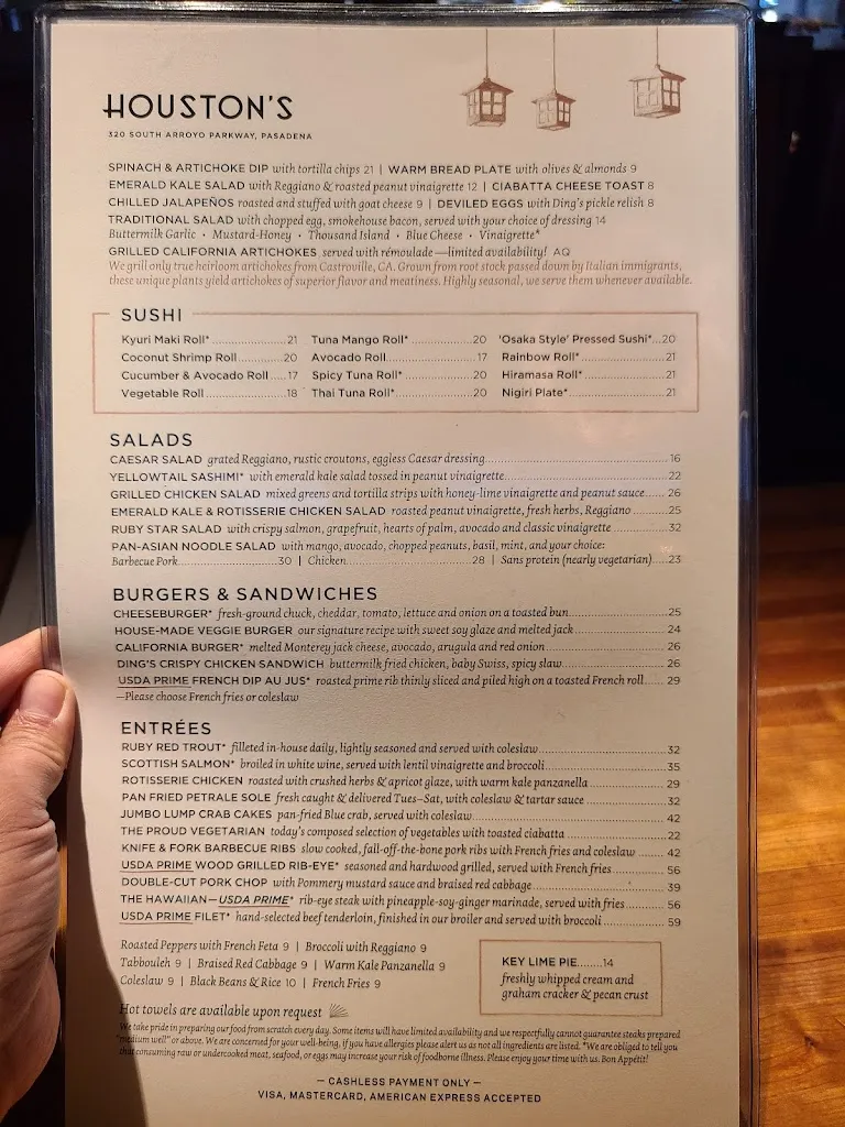 Menu_Houston's_Pasadena, CA_image_old_1
