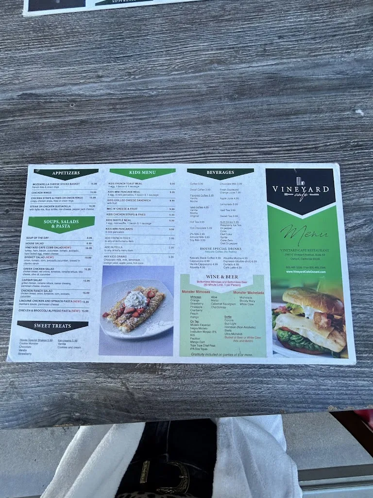 Menu_Vineyard cafe_Oxnard, CA_image_old_3