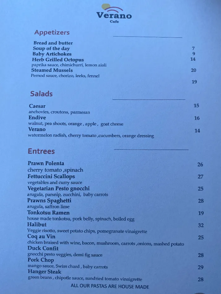 Menu_Verano Cafe_Sonoma, CA_image_old_1