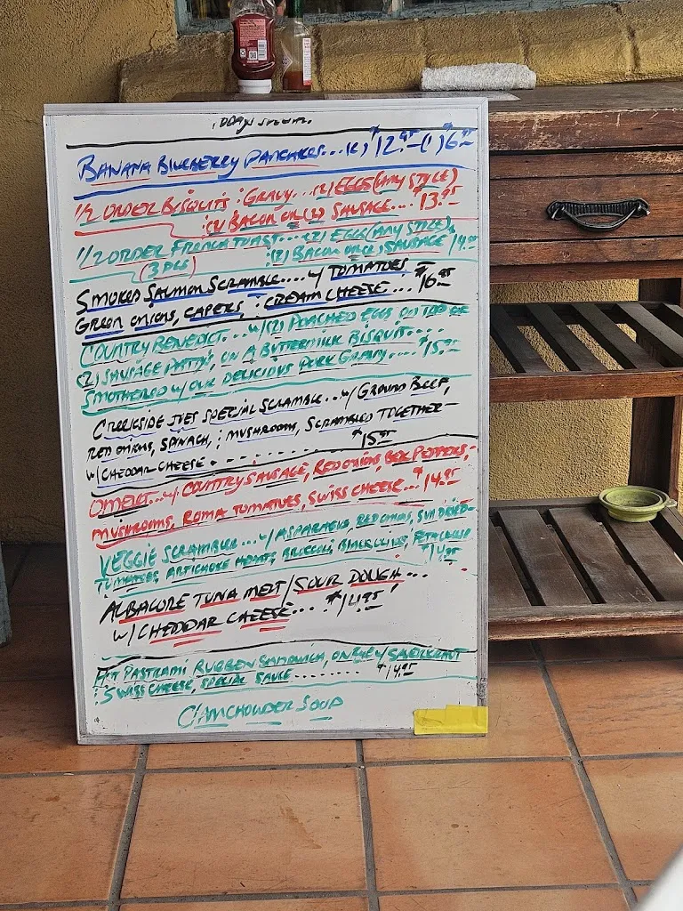 Menu_Creekside Cafe_Sonoma, CA_image_old_1