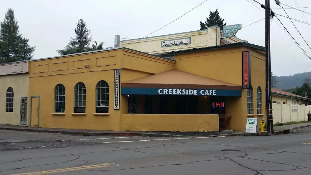 Creekside Cafe restaurant in Sonoma, CA