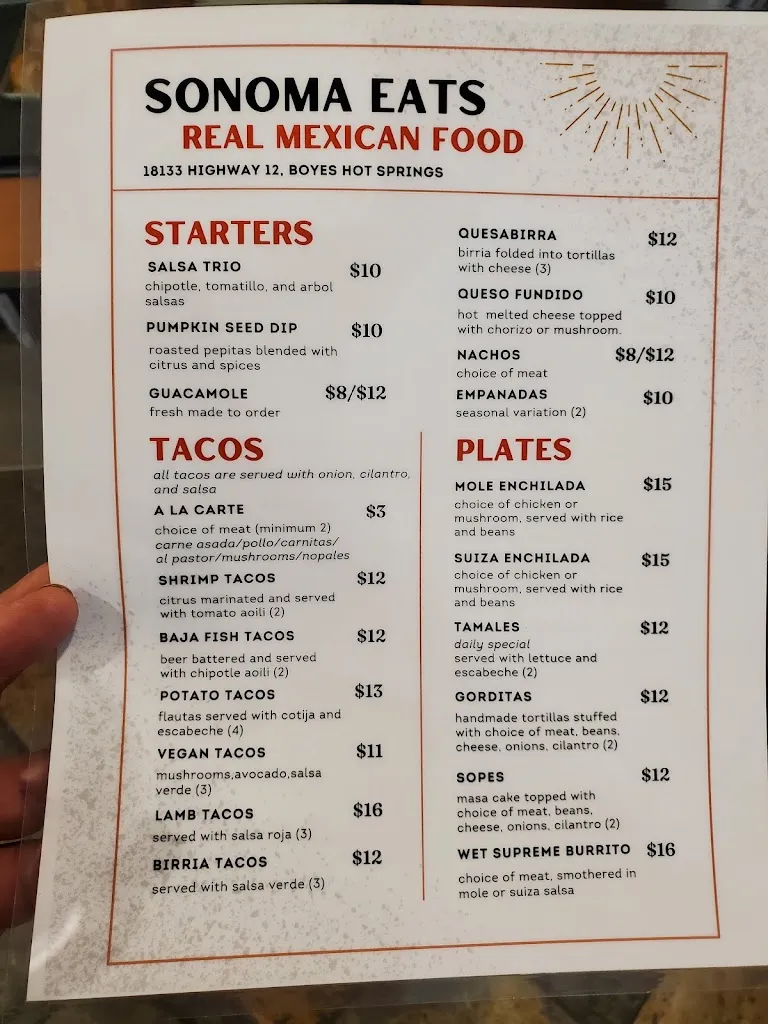 Menu_Sonoma Eats Restaurant_Sonoma, CA_image_old_3