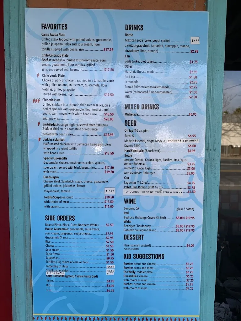 Menu_Juanita Juanita_Sonoma, CA_image_old_1
