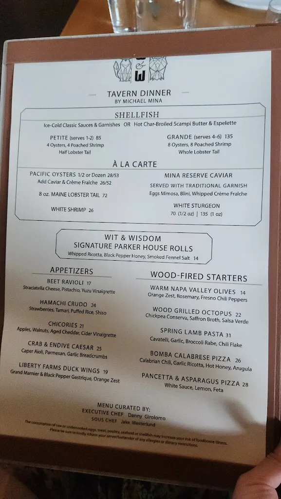 Menu_Wit & Wisdom_Sonoma, CA_image_old_2