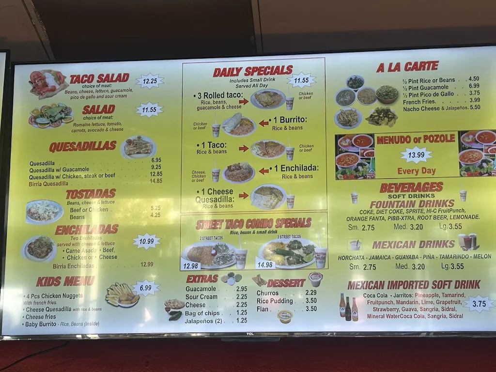 Menu_El Forastero Mexican Food_Sacramento, CA_image_old_2