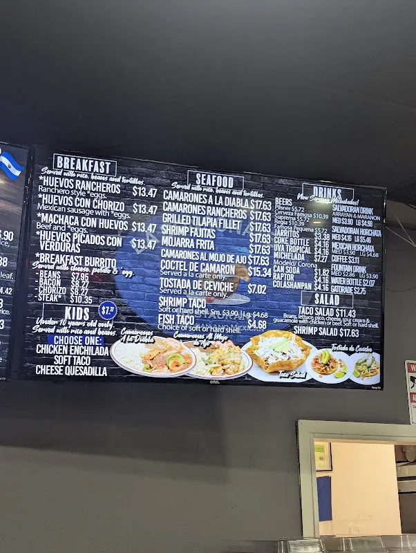 Menu_La Sonsonateca Restaurant_Sacramento, CA_image_old_2