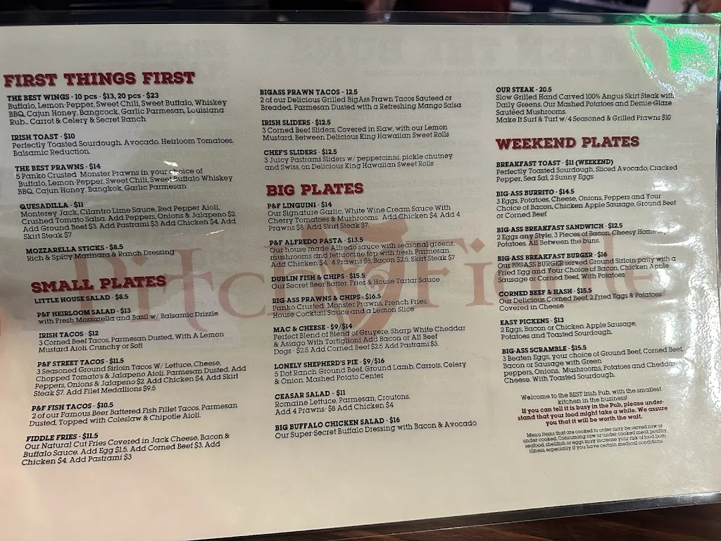 Menu_Pitch and Fiddle Fair Oaks_Fair Oaks, CA_image_old_1