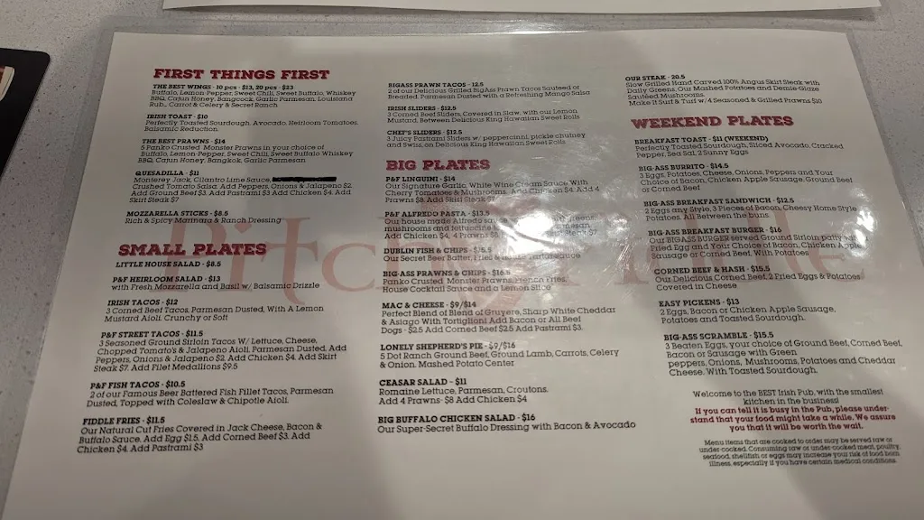 Menu_Pitch and Fiddle Fair Oaks_Fair Oaks, CA_image_old_3