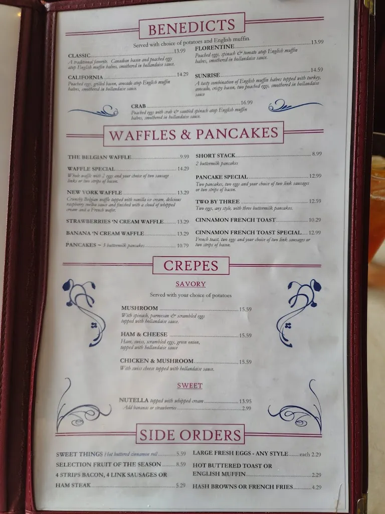 Menu_Kristina's Restaurant_Eureka, CA_image_old_2