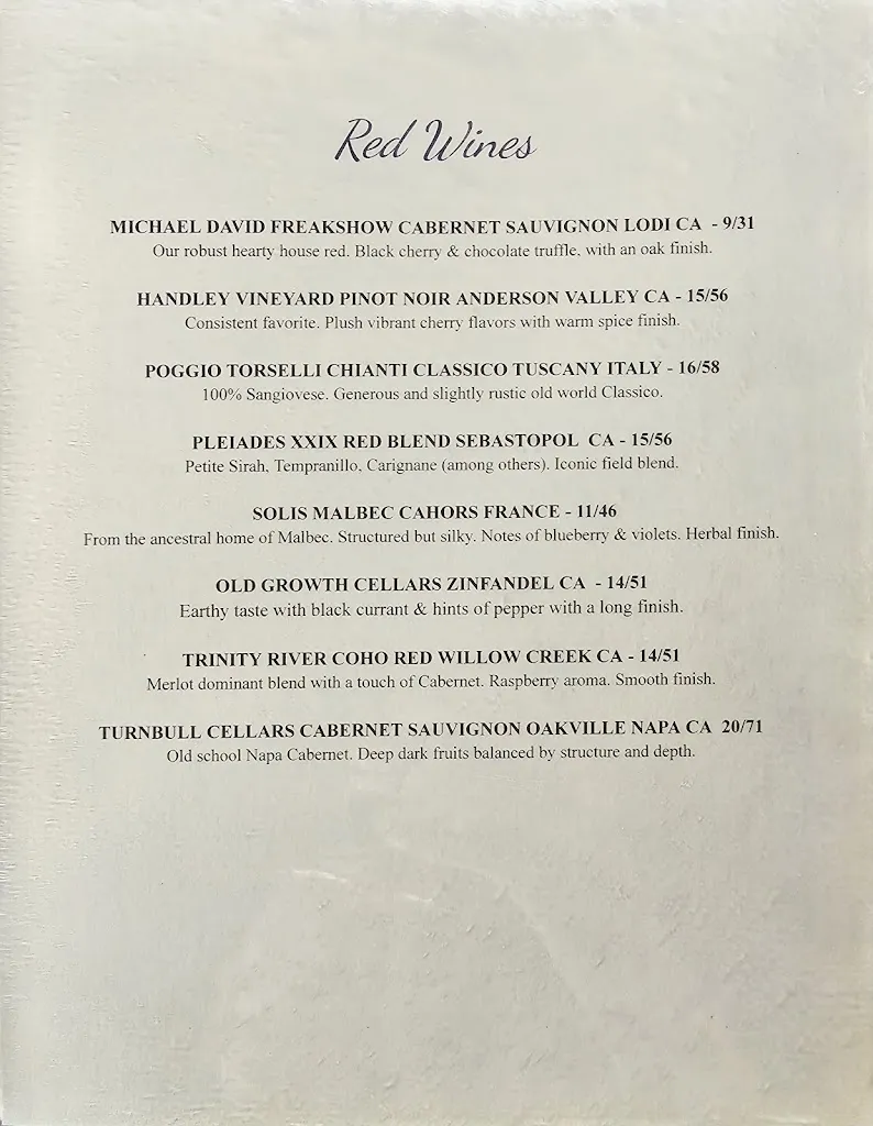 Menu_Humboldt Bay Bistro_Eureka, CA_image_old_1