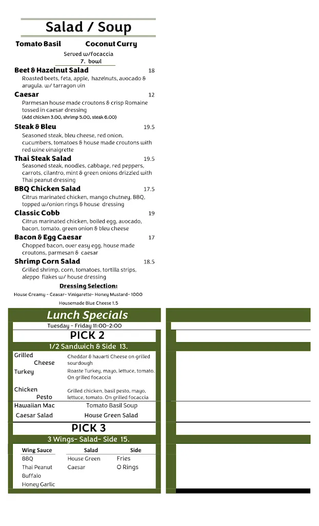 Menu_The Hood Eureka_Eureka, CA_image_old_2