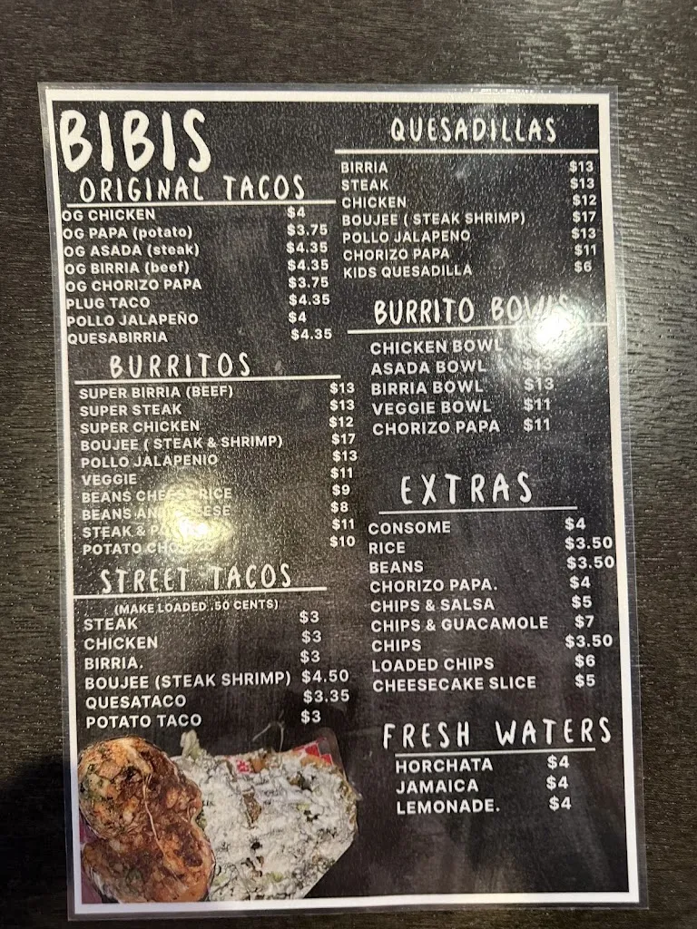 Menu_Bibis Enchiladas & Grill_Gold River, CA_image_old_2