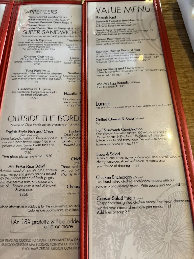 Menu_Brookfields Restaurant Rancho Cordova_Rancho Cordova, CA_image_old_3