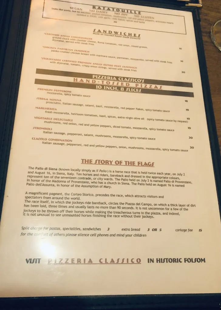 Menu_Il Forno Classico_Rancho Cordova, CA_image_old_3