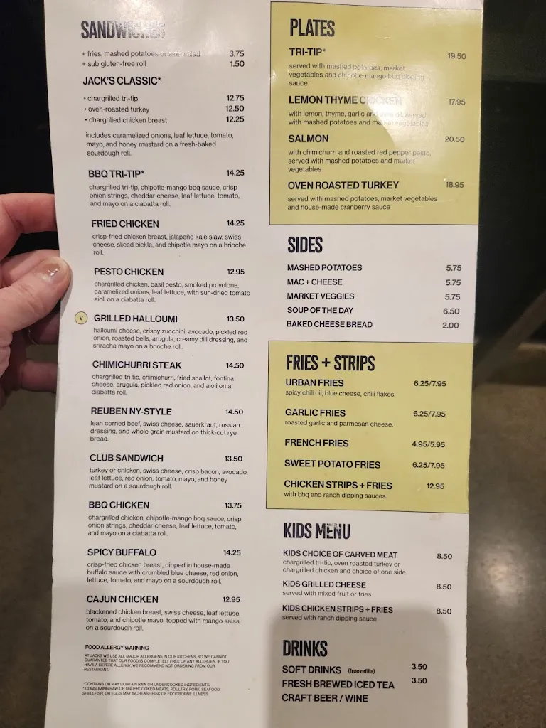 Menu_Jack's Urban Eats_Rancho Cordova, CA_image_old_1