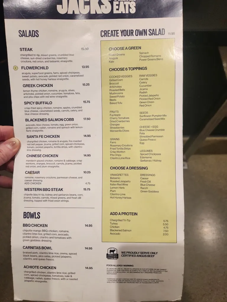 Menu_Jack's Urban Eats_Rancho Cordova, CA_image_old_2