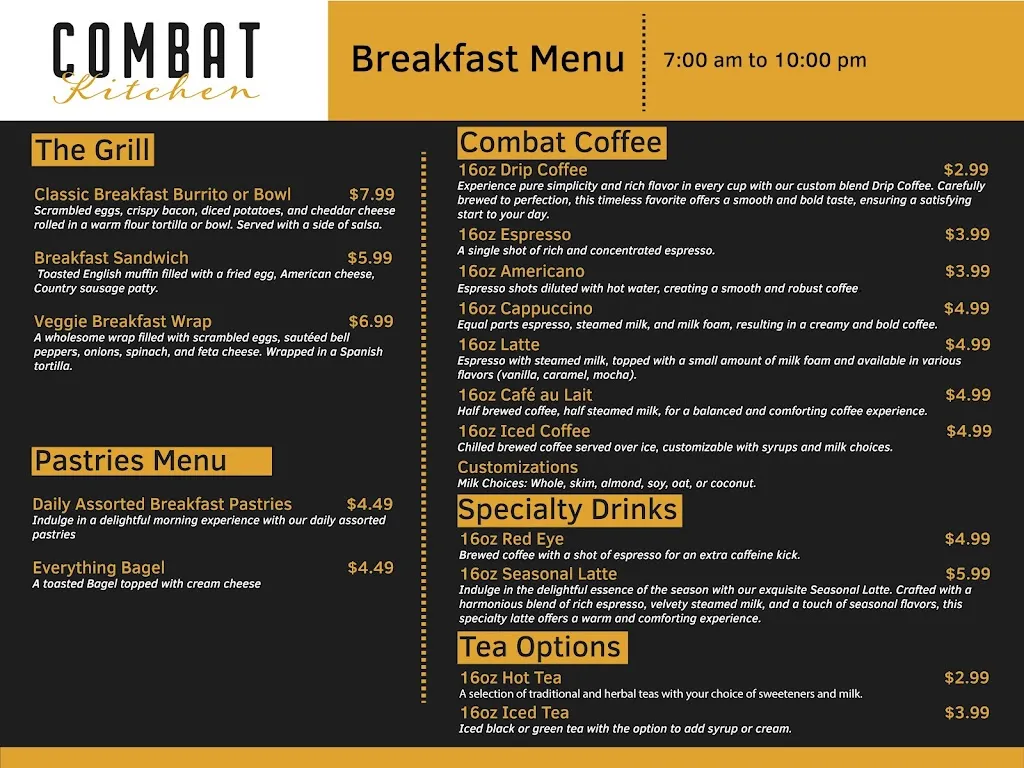 Menu_Combat Kitchen_Gold River, CA_image_old_2