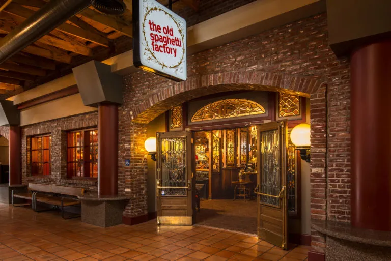 The Old Spaghetti Factory restaurant in Rancho Cordova, CA