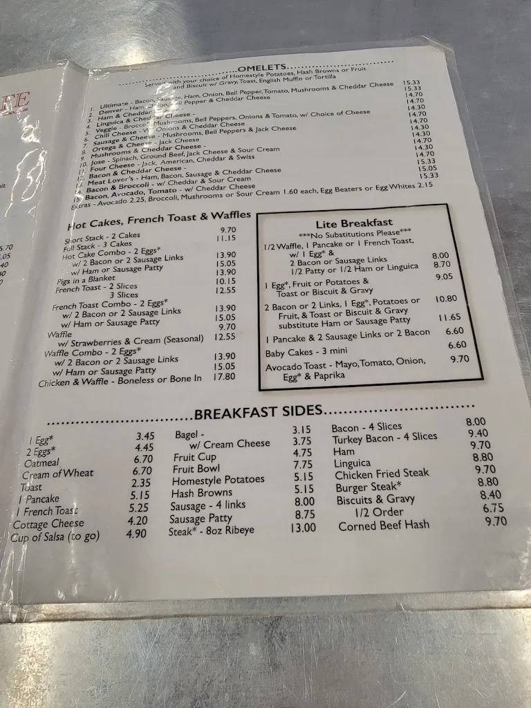 Menu_The Corner Café_Visalia, CA_image_old_3
