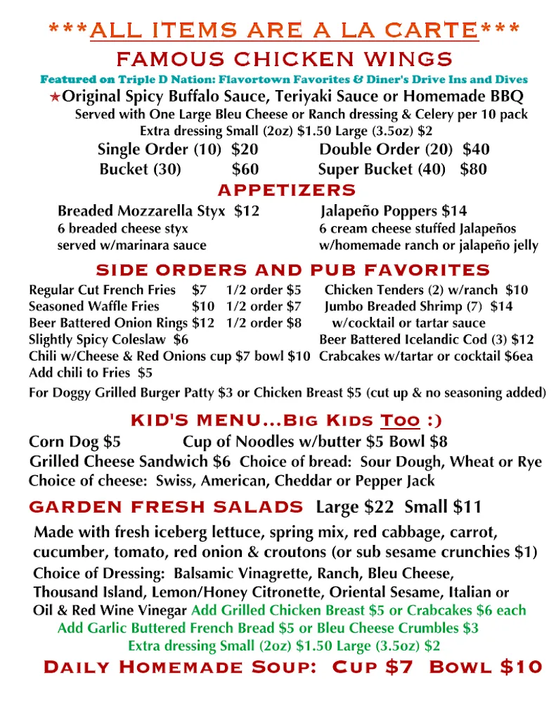 Menu_Russian River Pub_Forestville, CA_image_old_1