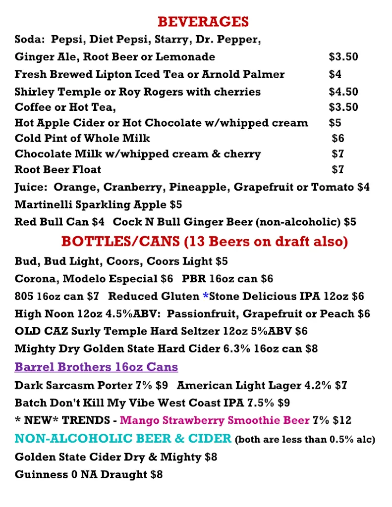 Menu_Russian River Pub_Forestville, CA_image_old_3