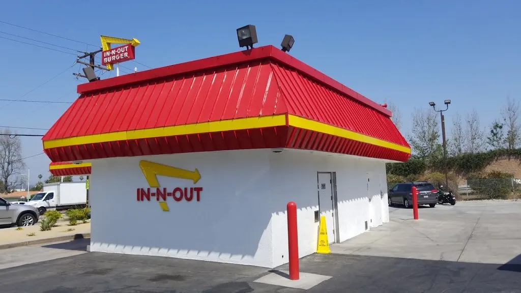 In-N-Out Burger restaurante en Hacienda Heights, CA