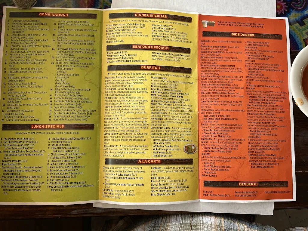 Menu_Luis's_Eureka, CA_image_old_2