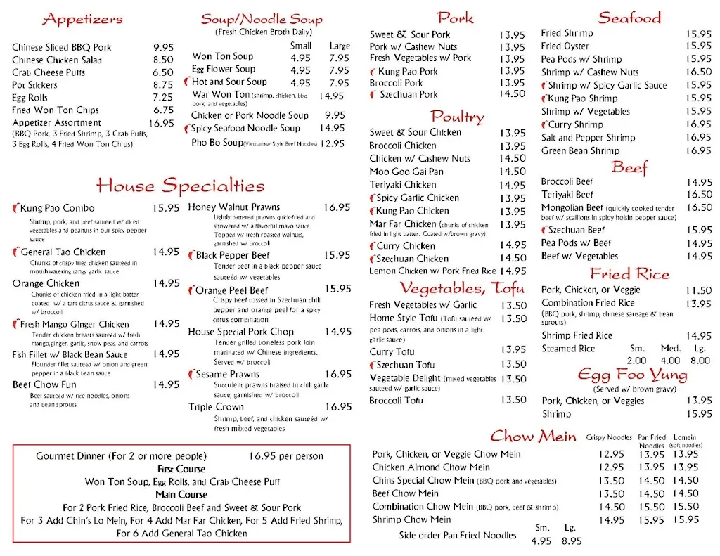 Menu_Chin's Cafe_Eureka, CA_image_old_1