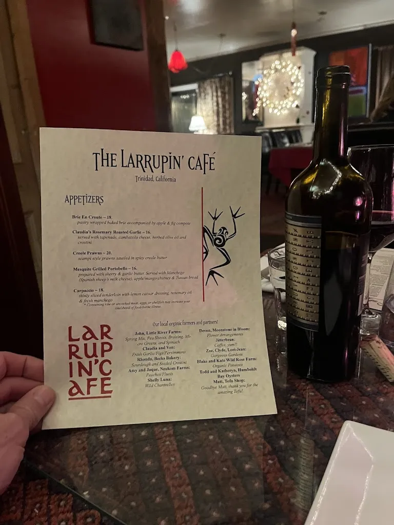 Menu_Larrupin' Cafe_Trinidad, CA_image_old_3