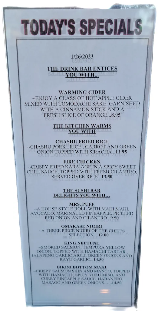 Menu_Sushi Spot McKinleyville_McKinleyville, CA_image_old_1